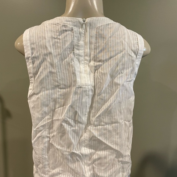 Willow & Clay / tank top sheer with details waist cropped - Picture 2 of 7